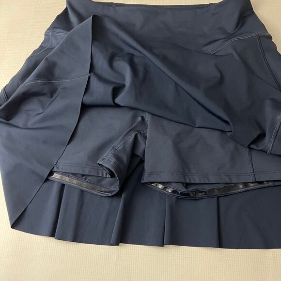 Athleta Ace Tennis Skort Skirt Shorts Size 15.5 Blue Size Small - Picture 5 of 8